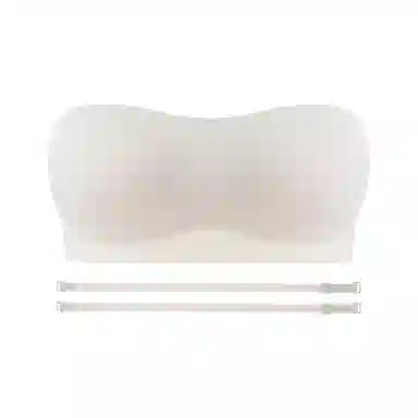 内在密码 无肩带内衣无痕隐形果冻条薄款美背抹胸