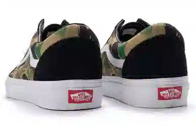 A BATHING APE x Vans Old Skool Low Black Camo