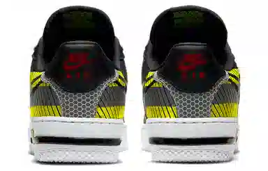 Nike Air Force 1 Low React Black Yellow