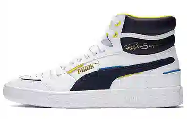 PUMA Ralph Sampson Mid White Black Yellow