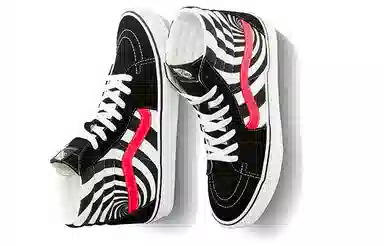 Vans SK8 High White Black