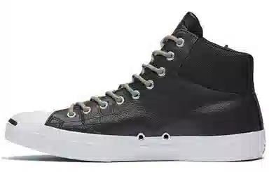 Converse Jack Purcell High Top Black White