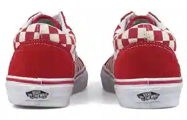 Vans Old Skool Checkerboard Racing Red