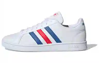 adidas Neo Grand Court Base White Blue Red