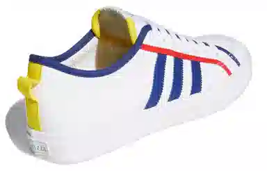 adidas Nizza White Blue Yellow