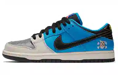 Instant Skateboards x Nike Dunk SB White Blue