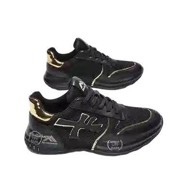 哥仑步 厚底百搭休闲网面 低帮 生活休闲鞋 男款