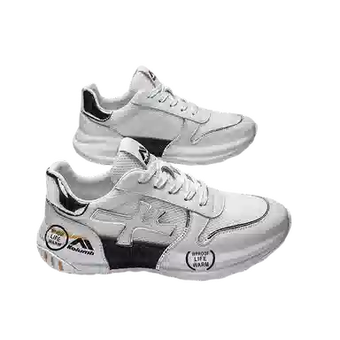 哥仑步 厚底百搭休闲网面 低帮 生活休闲鞋 男款