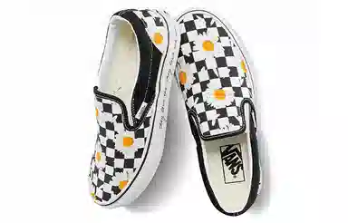 Vans Slip-On Checkerboard Daisy
