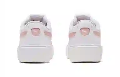 PUMA Smash Platform White Pink