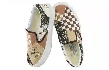 Vans Slip-On Brown White