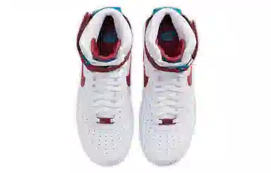 Nike Air Force 1 High White Red Green