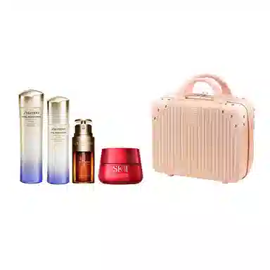 资生堂 悦薇水乳清爽热门护肤三件套行李箱 补水保湿