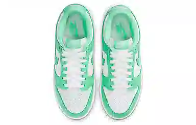 Nike Dunk Low green glow