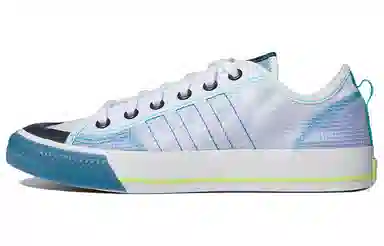 adidas Nizza RF White Blue Green