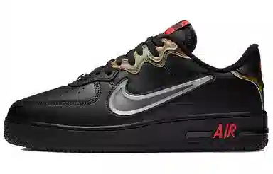 Nike Air Force 1 Low React LV8 Black Silver