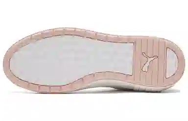 PUMA Smash Platform v2 Suede Pink White