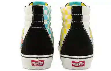 Vans SK8 High The Simpsons Black White