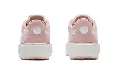 PUMA Smash Platform v2 Suede Pink White