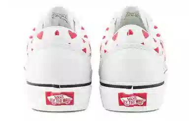Vans Old Skool Valentine's Day White Red