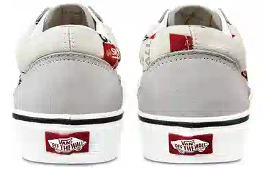 Vans Old Skool Grey White Red