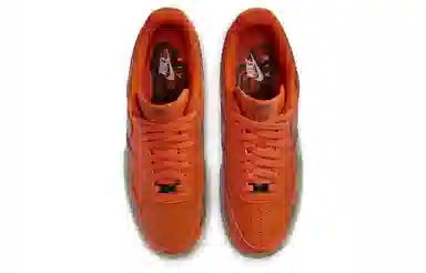 Nike Air Force 1 Low 07 skeleton qs "orange"