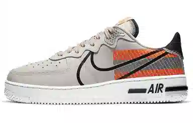 3M x Nike Air Force 1 React Grey Orange