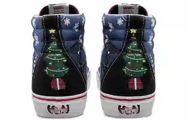 Vans SK8 High Red Blue