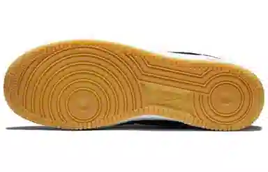 Fragment Design x CLOT x Nike Air Force 1 Black Silk