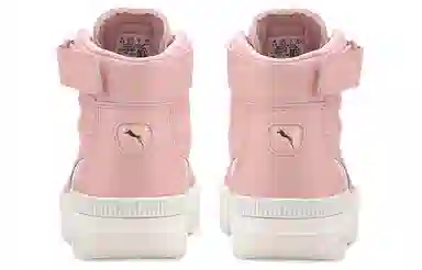 PUMA Cali Sport Top Warm Up Pink