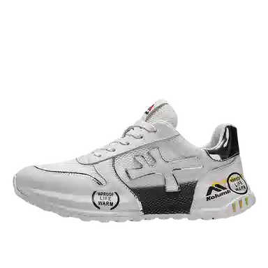 哥仑步 厚底百搭休闲网面 低帮 生活休闲鞋 男款