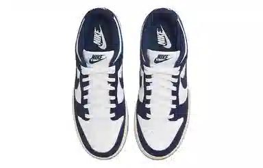 Nike Dunk Low "Midnight Navy and White"