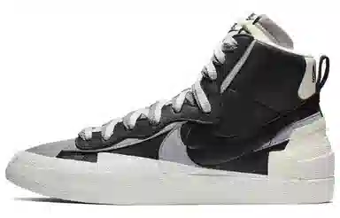 Sacai x Nike Blazer Mid Black White