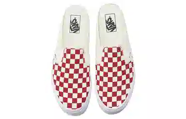 Vans Slip-On Red White Checkered