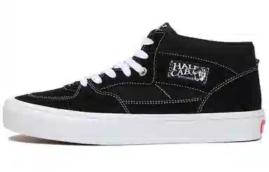 Vans Half Cab Pro Skate Black White