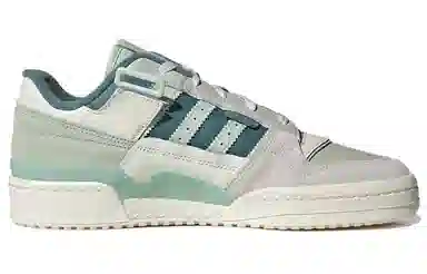 adidas Forum Exhibit Low White Brown Green