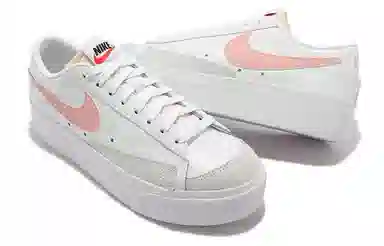 Nike Blazer Low Platform White