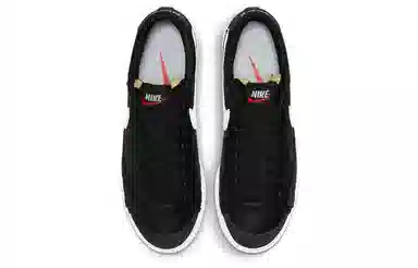 Nike Blazer Low Platform Black White