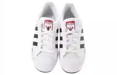 adidas Superstar White Red Black