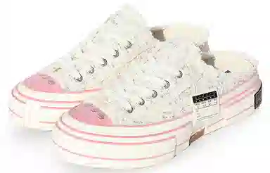 xVESSEL G.O.P. Slip On "White Tweed"