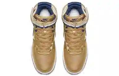 Nike Air Vandal High Supreme Gold Navy
