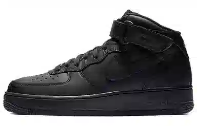 Nike Air Force 1 Mid Black 2016