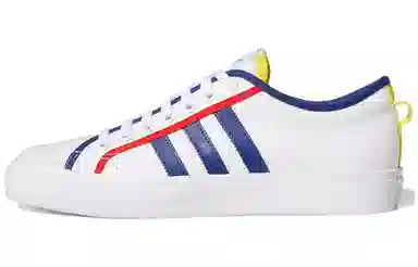 adidas Nizza White Blue Yellow