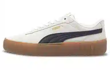 PUMA Smash Platform V2 Suede White Black