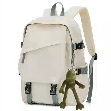 Qingqizhe Backpack White Green