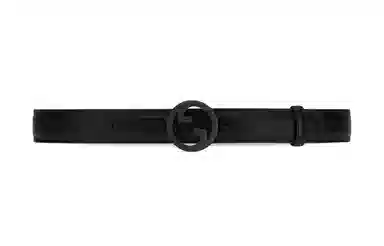 Gucci Interlocking G Belt Black 3CM