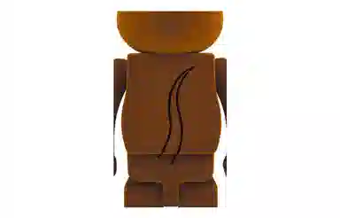 BE@RBRICK JERRY Flocked Edition