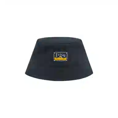 EVISU Black Bucket Hat