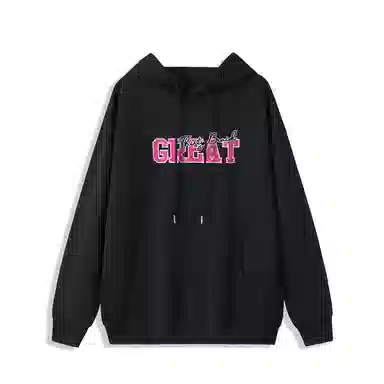 30BRAID Logo Print Hoodie