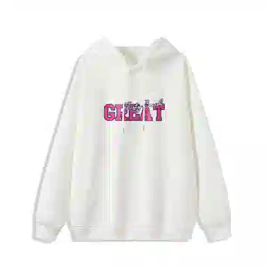 30BRAID Logo Print Hoodie